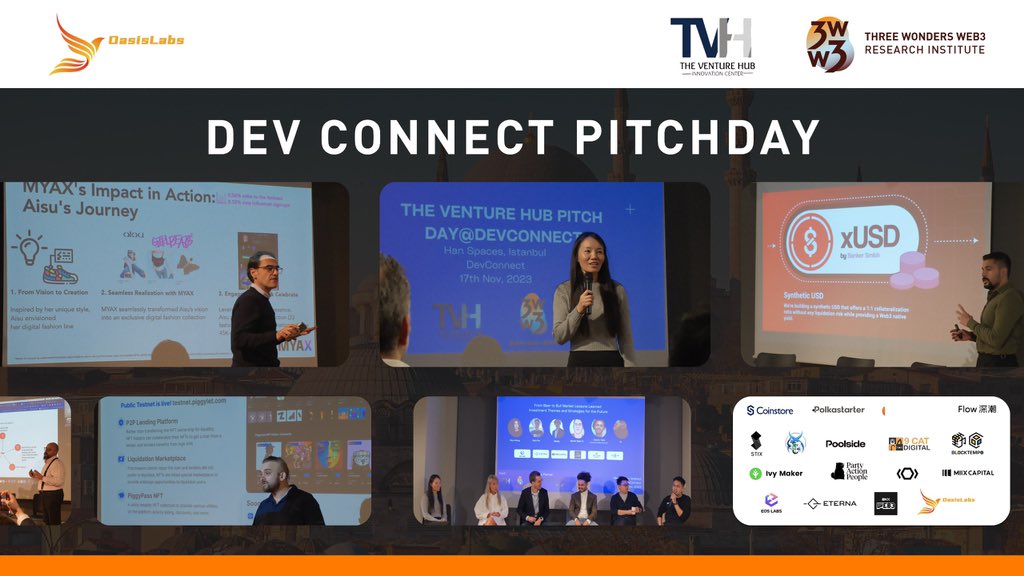 TheVentureHub (@theventuretvh) on Twitter photo BIG thanks to <a href="/OasislabsHK/">OasisLabs Hong Kong</a> for the support to our event. As a leading primary market investment fund, their contribution has been instrumental. We appreciate their commitment to fostering innovation and supporting startups in our community. #TVH # pitchday #3ww3 #devconnect BIG thanks to <a href="/OasislabsHK/">OasisLabs Hong Kong</a> for the support to our event. As a leading primary market investment fund, their contribution has been instrumental. We appreciate their commitment to fostering innovation and supporting startups in our community. #TVH # pitchday #3ww3 #devconnect