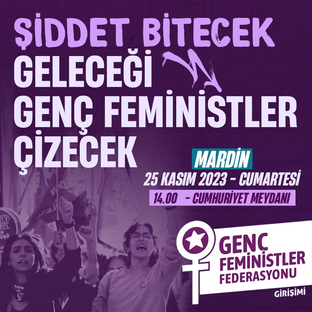 📍Mardin 

🗓️25 Kasım Cumartesi 

14.00 - Cumhuriyet Meydanı 

Sen de katıl > tıkla: docs.google.com/forms/d/e/1FAI…