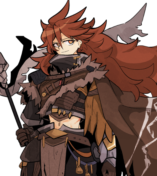 ファンタジーぽいのかきたくなった たぶん羊飼いとかやってる(適当 