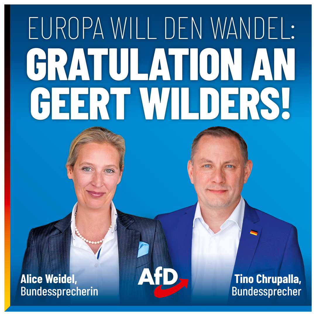 Felicitación de la AfD