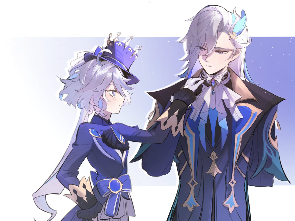 邀请我共舞吧
#Furina #Neuvillette  #NeuviFuri #Focalette