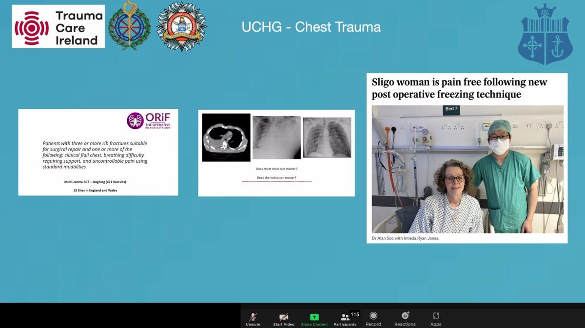 Mater Hospital Trauma (@matertrauma) on Twitter photo During this week's <a href="/MaterTrauma/">Mater Hospital Trauma</a> National Trauma Forum MDT, #OurMaterTeam enjoyed a masterclass presentation on chest trauma from <a href="/jamesfoley273/">James Foley</a>, Mr Alan Soo, Dr Cormac O'Brien and @saoltagroup University Hospital Galway colleagues. During this week's <a href="/MaterTrauma/">Mater Hospital Trauma</a> National Trauma Forum MDT, #OurMaterTeam enjoyed a masterclass presentation on chest trauma from <a href="/jamesfoley273/">James Foley</a>, Mr Alan Soo, Dr Cormac O'Brien and @saoltagroup University Hospital Galway colleagues.