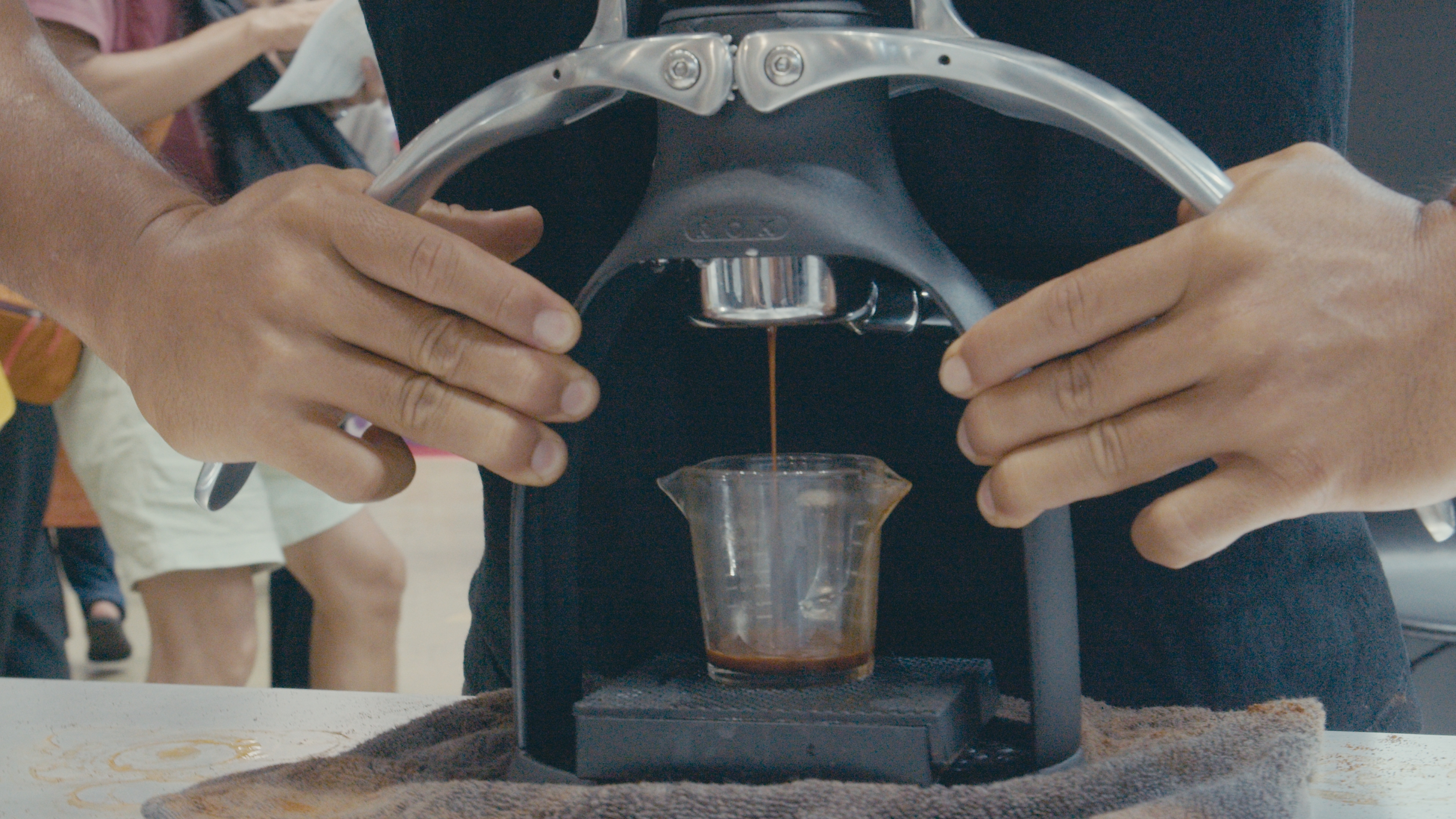 ROK Espresso GC 圧力計付き 手動（ROK Coffee Japan）