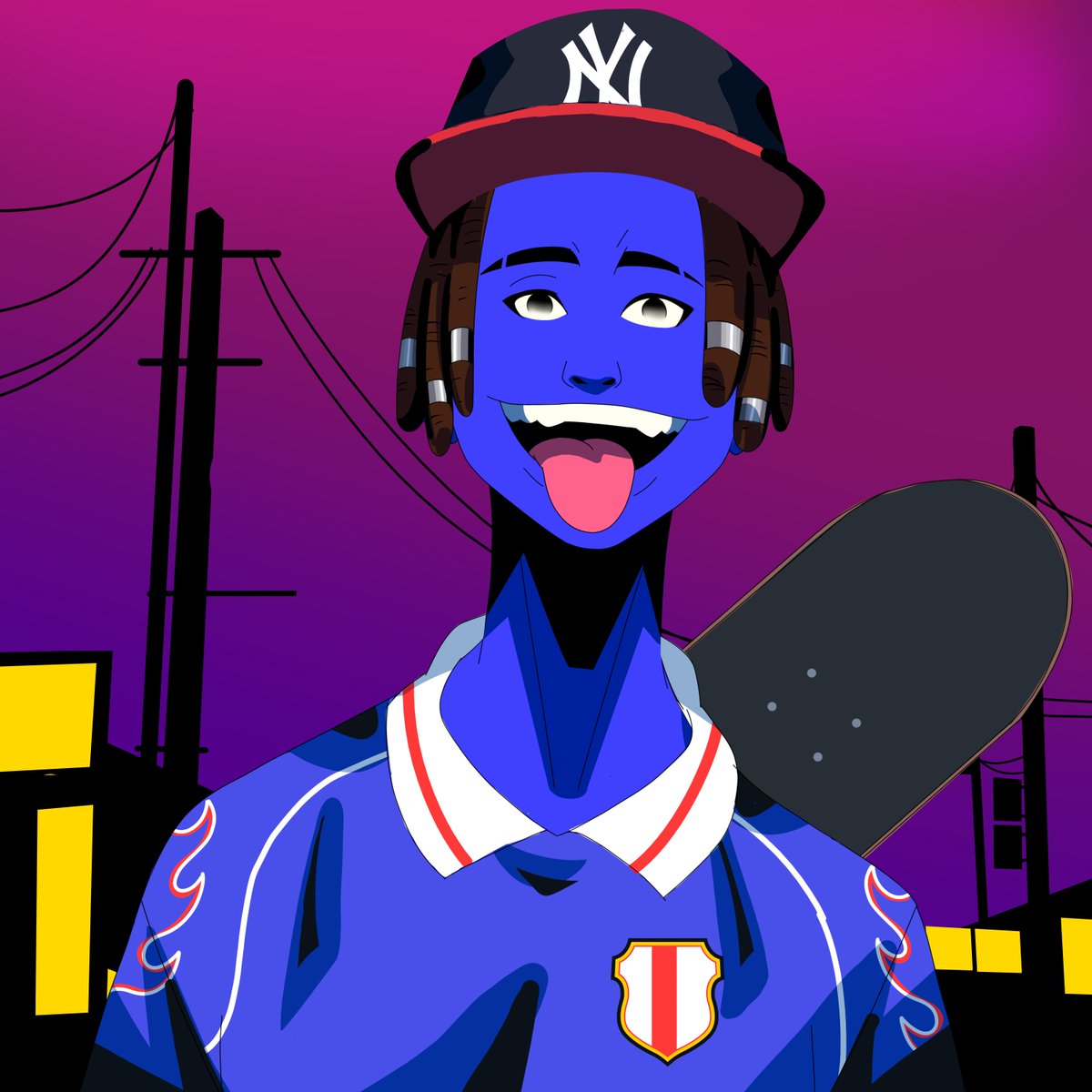 Just minted my first NFT from the <a href="/DISTRIKTCNFT/">Distrikt</a> collection! 

<a href="/SobradoJuanma/">Juanm₳ $obrado ✨</a> is looking forward to produce a full short movie. He's been cooking the art and animations for a year. I've seen him working really hard with a big latinamerican team and I wish him the best!🧡