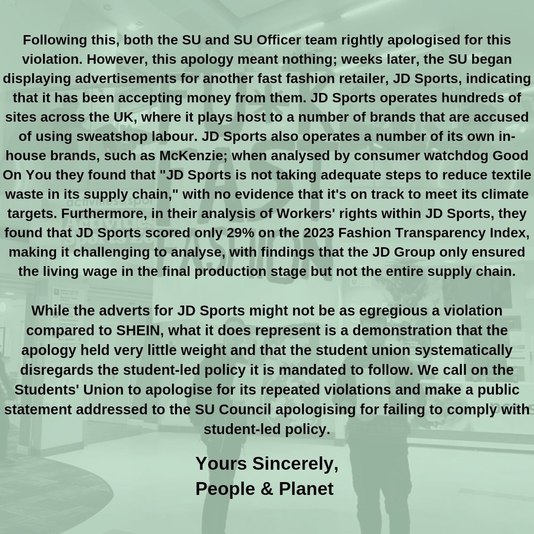 PeopleAndPlanet Shef tweet media