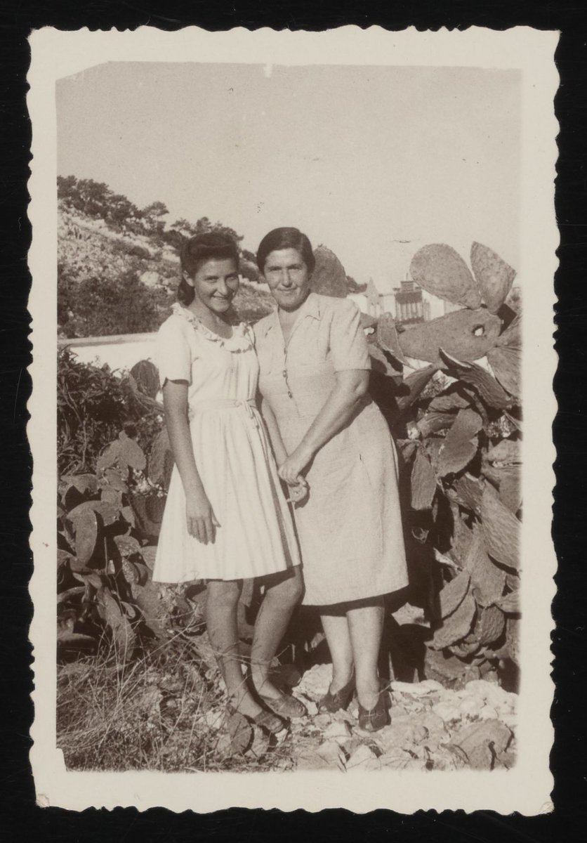 Holocaust survivors Rae Goldfarb and her mother, Dina, celebrated their first Thanksgiving a week after arriving in the United States. “It is very memorable to me because it was a dual celebration for us. We were grateful to finally join my aunt and find a permanent home.”