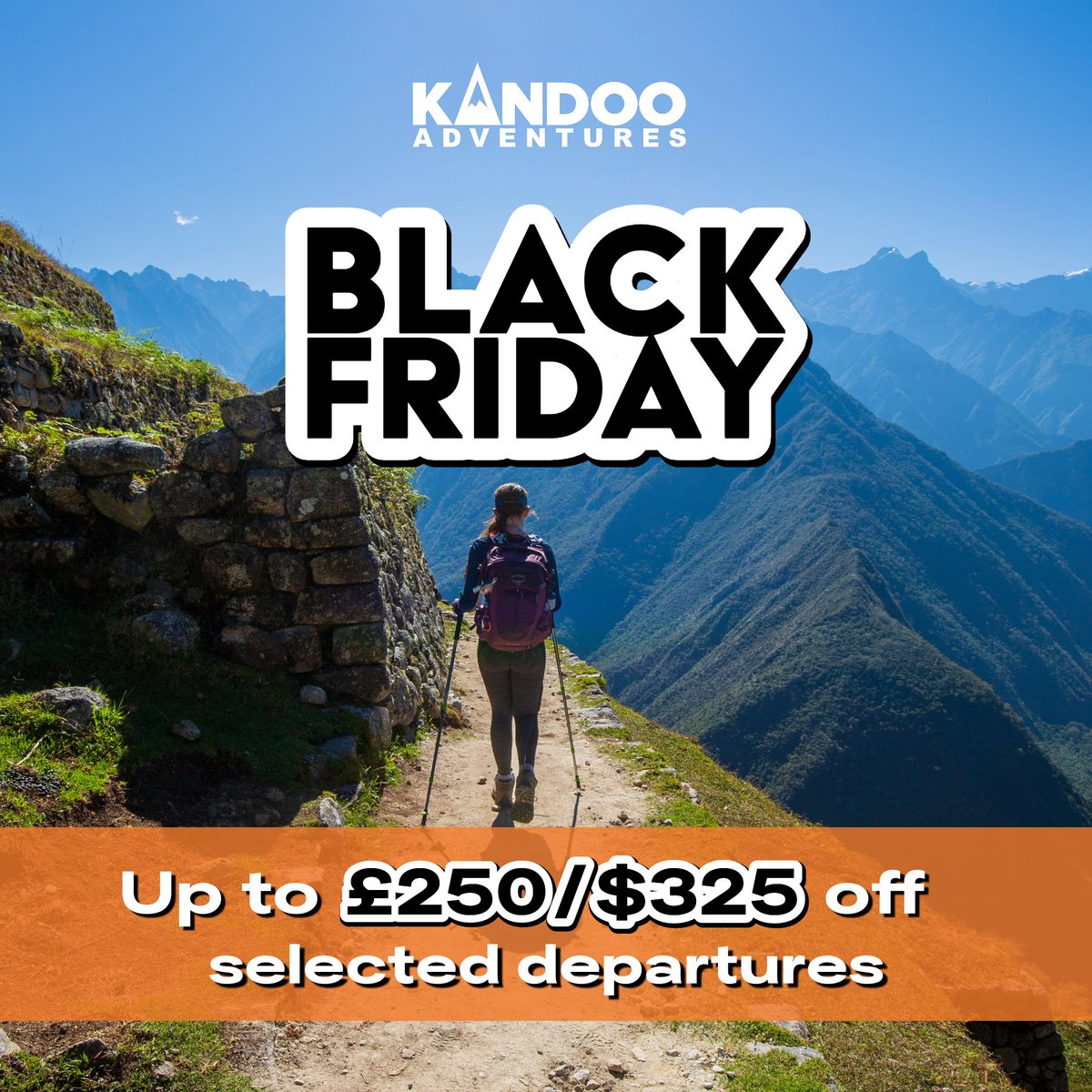 kandooadventure's tweet photo. Kandoo's Black Friday offers are here 🙌
Discounts on over 140 departures in 2024 are now live on our website.
Explore our deals👉 https://t.co/h60zmZZQwk https://t.co/eosTwETaL3