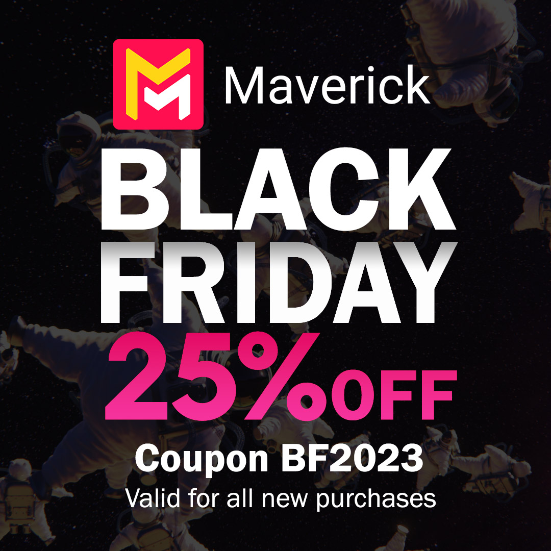 BLACK FRIDAY IS HERE!

Our annual Black Friday promotion,
applicable to all our products, is finally here.

Enjoy a 25% off on all of our products!

Coupon BF2023

Valid until the 3rd of December!