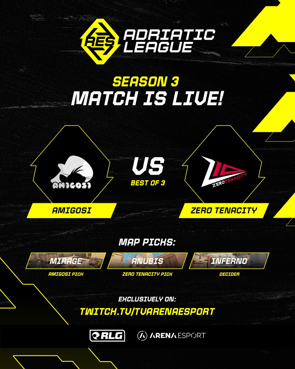 REScircuit_EN's tweet photo. We are back today with Upper Bracket games!🔥
⚔️: #amigosi vs @z10esp
🎙️: @pakeycs & @V1dojevic
📺: https://t.co/z6pwKVhzeb
#RESTour | #RoadToEPL https://t.co/ido7uEy2Z6