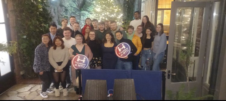 Higher Certificate in Culinary Studies students @TourismHospDept @MTU_ie enjoying a gourmet evening of delights at Cask Cork @mtuanseo @noelgmurray