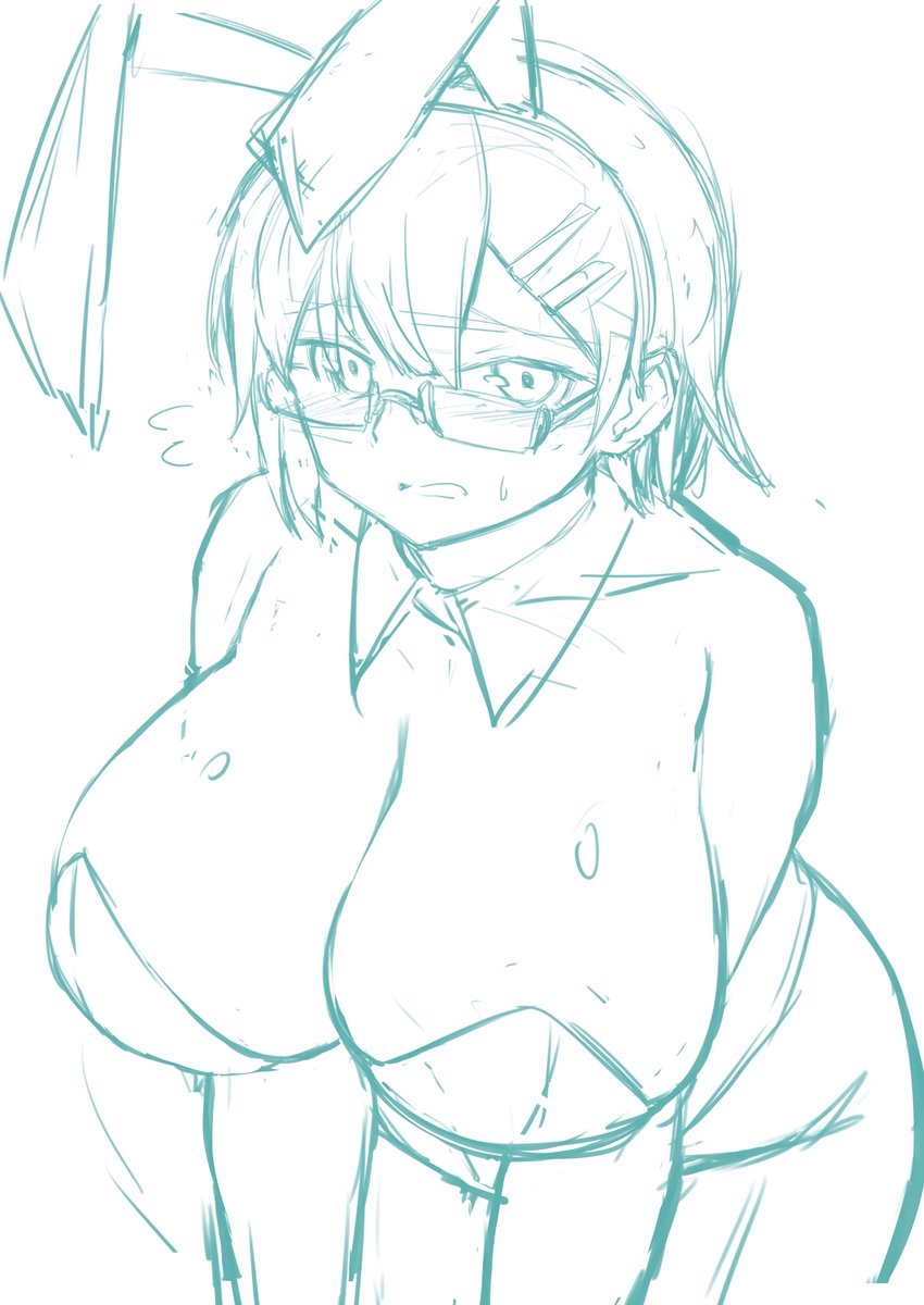 寝る前よそのこにバニーを着せる絵描き:Kyu 