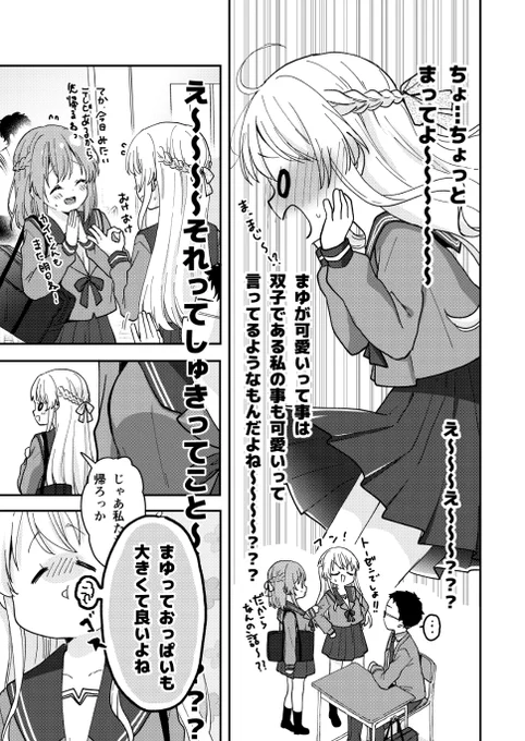 勘違いがすぎる双子の姉の話(2/3) 