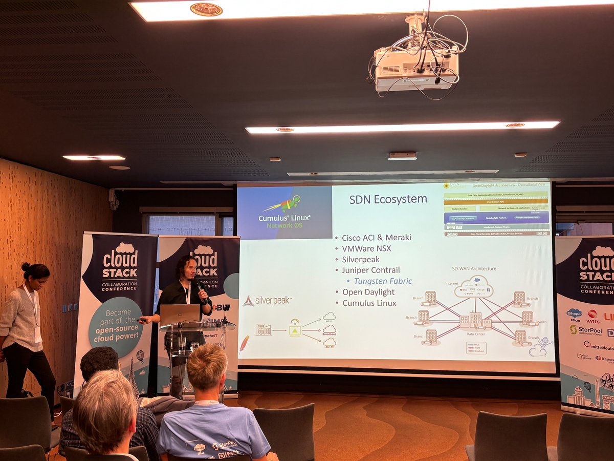 RohitYadavCloud's tweet image. Pearl and Alex talk about the new VMWare NSX SDN integration to support VPCs in #CloudStack #CScollab2023