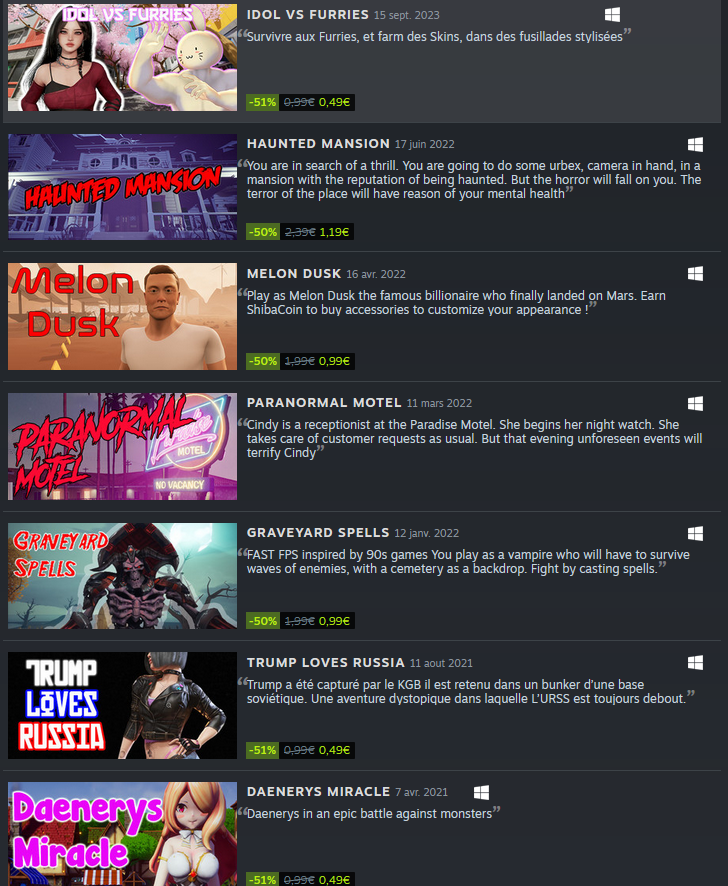 seed_wall's tweet photo. All SeedWall games on sale until November 28 !

https://t.co/VlFRLC7Gli 

#indiegame #indiegamedev #videogames #steam #UnrealEngine https://t.co/fecD4WpitH