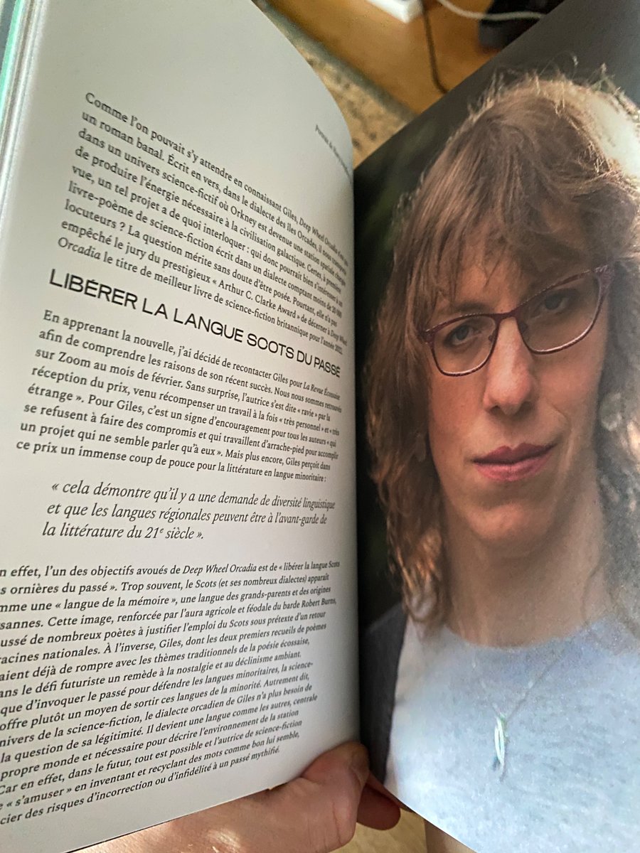 Paul Malgrati (@paulmalgrati) on Twitter photo Wrote a long review in French of <a href="/HJosephineGiles/">Josie Giles</a>’s magnum opus, ‘Deep Wheel Orcadia’ (Picador, 2022) for <a href="/revueecossaise/">La Revue Écossaise</a>
Sci-Fi, Scots, Orkney, capitalism, resource extraction, extinction, queer identities and ceilidh dancing: a must-read for both islanders and continentals. Wrote a long review in French of <a href="/HJosephineGiles/">Josie Giles</a>’s magnum opus, ‘Deep Wheel Orcadia’ (Picador, 2022) for <a href="/revueecossaise/">La Revue Écossaise</a>
Sci-Fi, Scots, Orkney, capitalism, resource extraction, extinction, queer identities and ceilidh dancing: a must-read for both islanders and continentals.