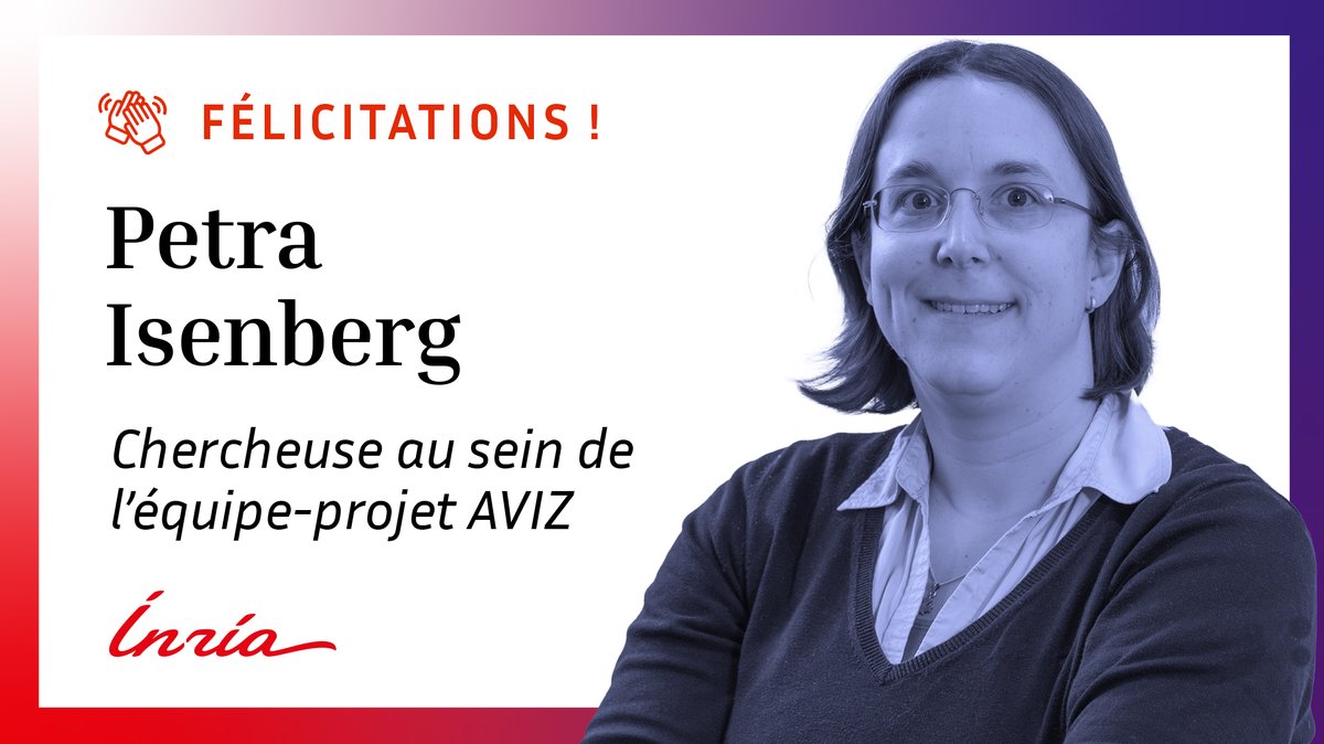 🎖️ Félicitations à Petra Iserberg (<a href="/dr_pi/">Dr Pi</a>), chercheuse au sein de l'équipe-projet <a href="/Inira/">Sayu Sutrisna Arini</a> AVIZ, qui a été admise à l'Académie de Visualisation de l'IEEG VGTC 👏. Cette académie prestigieuse met en lumière les réalisations des leaders dans le domaine.