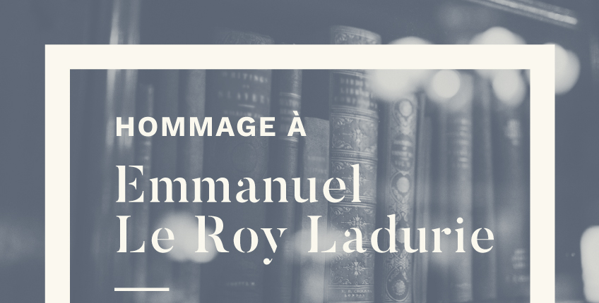 [Hommage]
L'EHESS a appris avec une profonde tristesse la disparition de l'historien Emmanuel Le Roy Ladurie, décédé le 22 novembre 2023. Il ouvrit d’immenses chantiers qui résonnent encore aujourd’hui à l’image de ses travaux pionniers sur le climat.
➡️bit.ly/3sLJET1