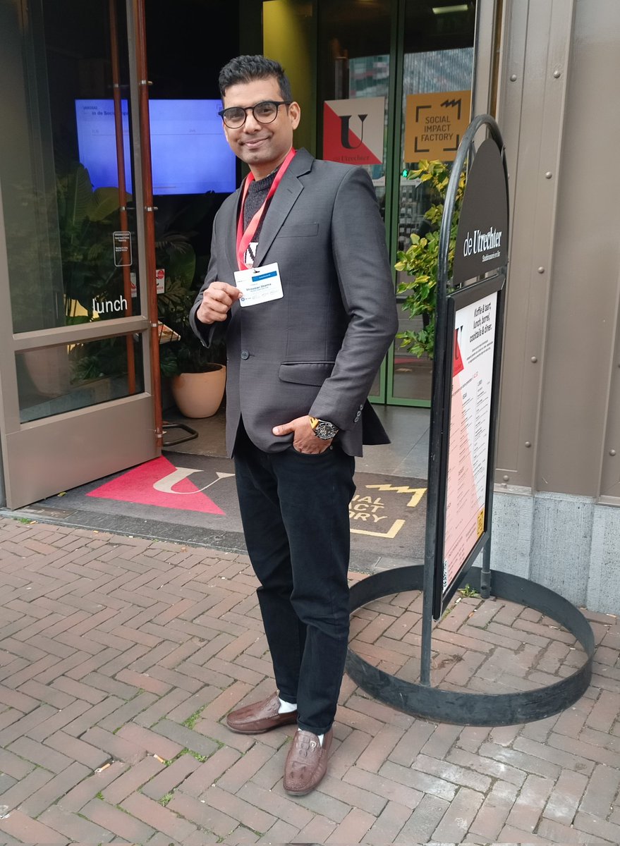 bigsharma's tweet photo. Finally, I made my way to participate and make a presentation at the 13th European Congress on Global Health (#ECTMIH23) in Netherlands representing my team at @HERDIntl and @ChorusUrban
specially @deepsmnr
#UrbanHealth #MentalHealth @ https://t.co/ClcrEaxgr9