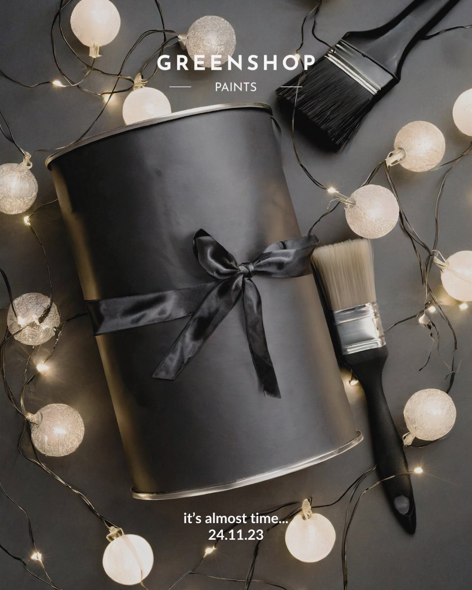 🖤 Dive into your natural dream! The countdown begins for a seasonal saving at Greenshop Paints! 🖤greenshoppaints.co.uk #GreenDreamSavings #EcoConsciousLiving #NaturalPaints #gsp #greenshoppaints