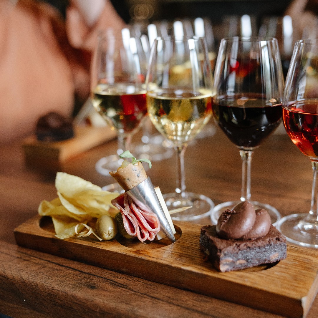 Indulge in a culinary journey with Savoury Bites and Wine Delights. Executive Chef Frank Dodd has worked his magic to create a selection of delectable dishes, each one masterfully paired with our exquisite wines. Book your spot here: bit.ly/3Z25fT6