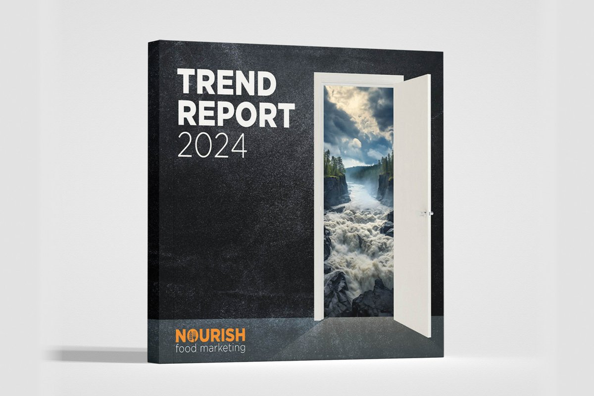 @nourishfoodmark's 2024 trend report highlights the pervasive role of #artificialintelligence in food industry, water scarcity, interaction of food choices & cognitive health, & mainstreaming of alcohol moderation. foodincanada.com/food-trends/ai…