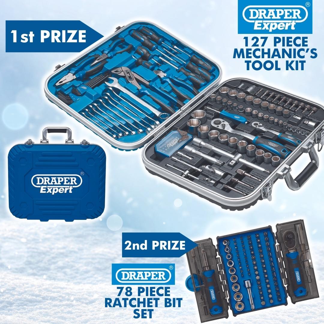 We've got a special #FreebieFriday this week with two fantastic Draper products to giveaway, worth over £200!

For your chance to #WIN one of the prizes, simply follow us and retweet this post. 

#Competition ends on Thursday 30th November at 5pm. Terms and Conditions apply.