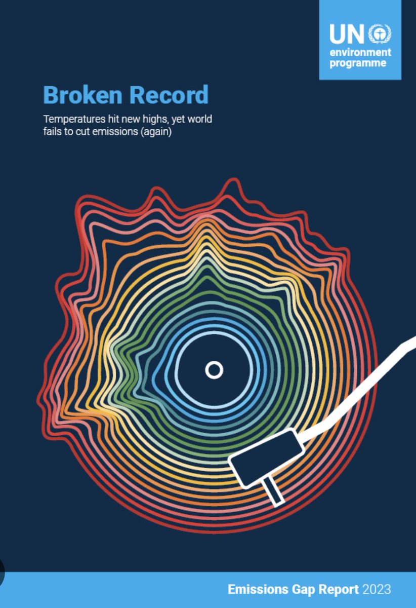ericpaglia's tweet photo. best climate report cover ever ⁦@UNEP⁩ https://t.co/ZrI7bzAYUO