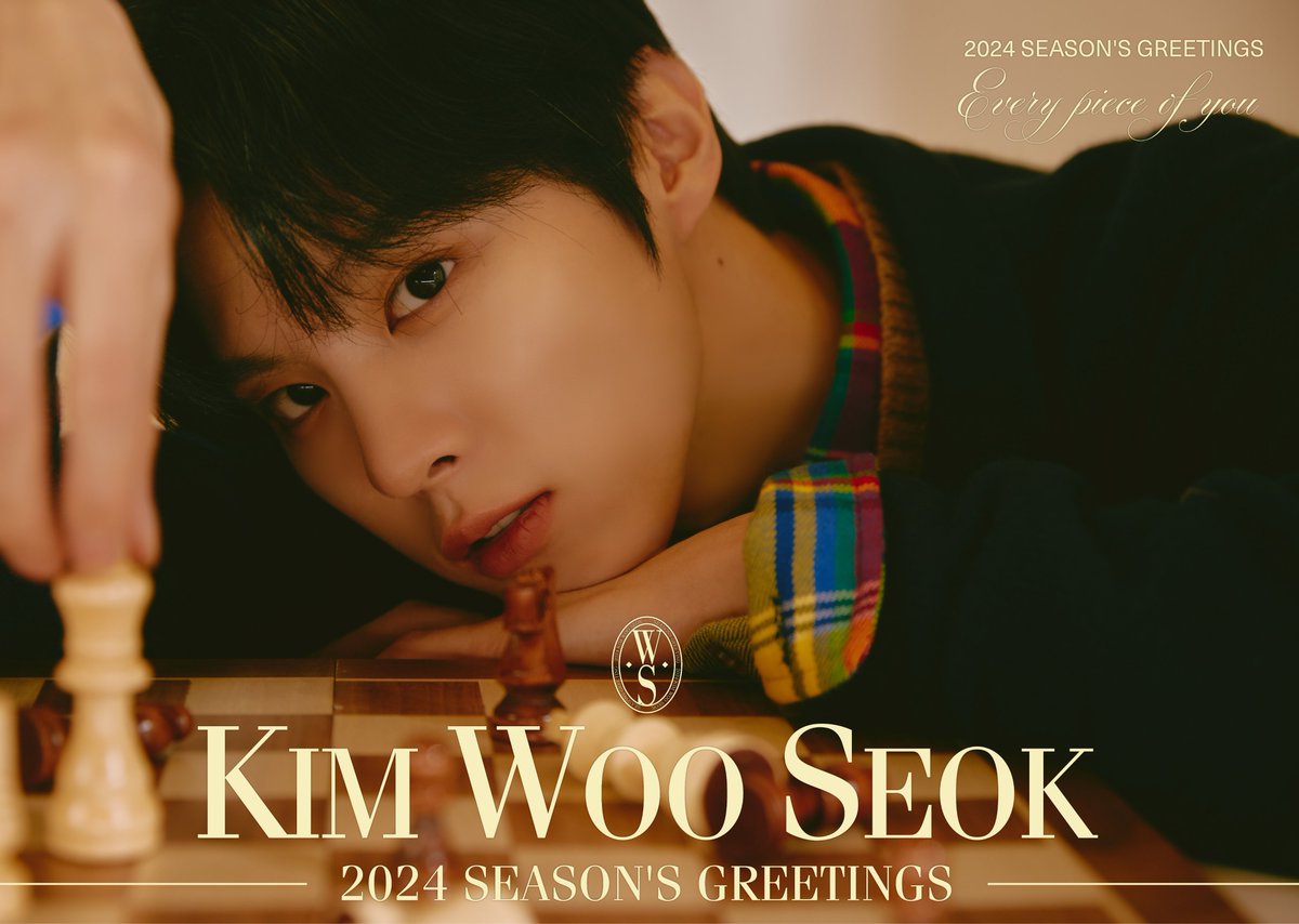 ⊹ .🗓️. SG 2024 | 21/11/23

김우석  Season’s greetings  [Every piece of you]

✔ 2024 KIMWOOSEOK Season’s greetings 
[Every piece of you]

✔  PRE-ORDER &amp; EVENT Bientôt
ㄴ 2023. 11. 22 (Mer) 18:00 (KST)

#김우석 #KIMWOOSEOK #니아 #Nia #시즌그리팅 #SEASONSGREETINGS <a href="/KWS_official_/">김우석(KIM WOO SEOK)</a>