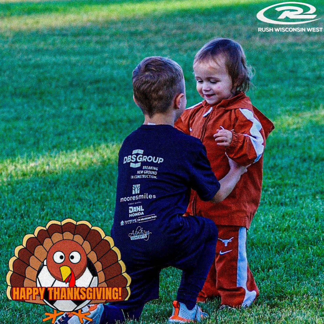 RushWIWest's tweet photo. Happy Thanksgiving from Rush Wisconsin West! #RushSoccer https://t.co/FBN7EEZEk0