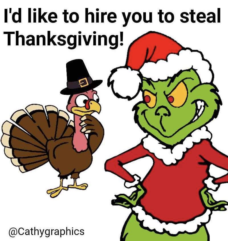CathyGraphics3's tweet photo. Thoughts &amp; prayers to all the American turkeys.
Pass it on! ❤️

#HappyThanksgiving https://t.co/81oxwxBNo6