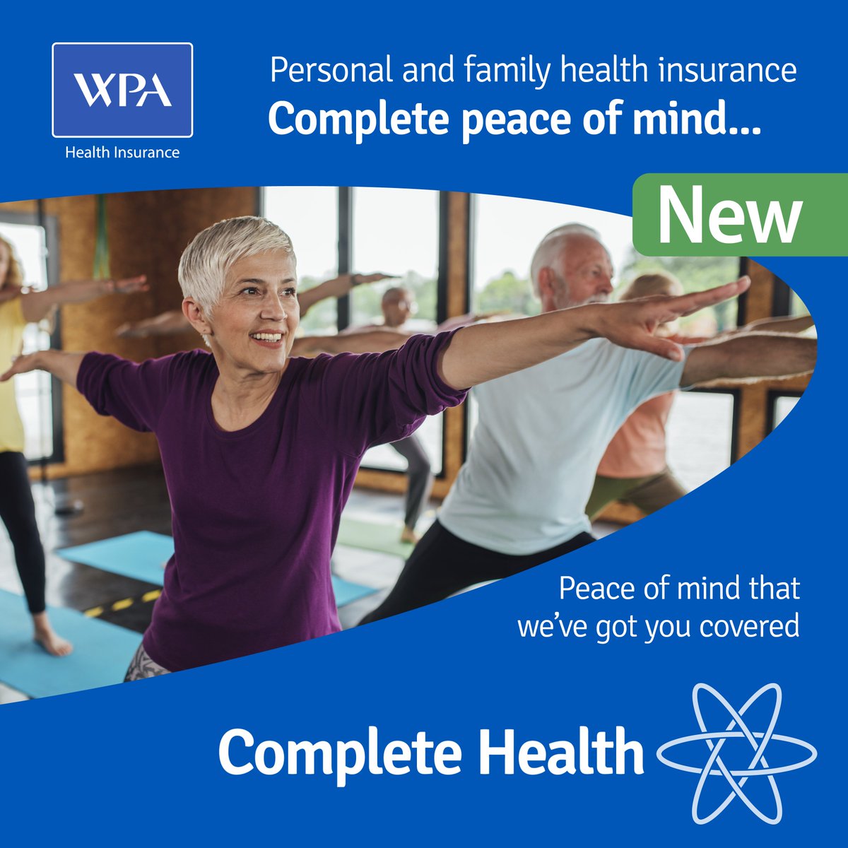 WPAinsurance's tweet photo. Complete Peace of Mind🌟
With #CompleteHealth, you can relax knowing that if a health issue occurs, you'll have access to private treatment.*
Explore the support you deserve 👉https://t.co/BTB7sRbKjO
*Underwriting applies - Pre-existing conditions aren't covered https://t.co/MPcaf6xUF3