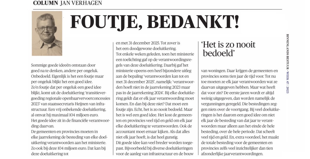 Jan Verhagen tweet media