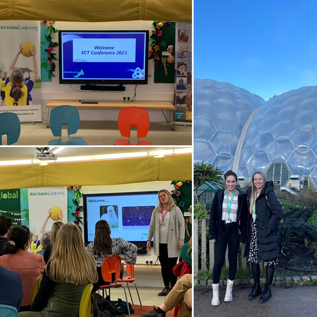 kernow_learning's tweet photo. Our 2023 ECT Conference has just started @edenproject
@CeltAcademies
#AsOne #KernowLearning
#cornwallschools
#primaryeducation
#earlycareerteaching https://t.co/wIMrXQ1Dtl