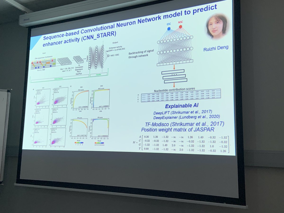 elfridedebaere's tweet photo. Great talk from @StefanBarakat about missing heritability in neurodevelopmental diseases. About the 'dark matter' of the genome, Explainable AI and other exciting concepts! 👇
#IMHS @ugent_fge
@Erasmusgenetica @ErasmusMC https://t.co/qzl5JpDGwd