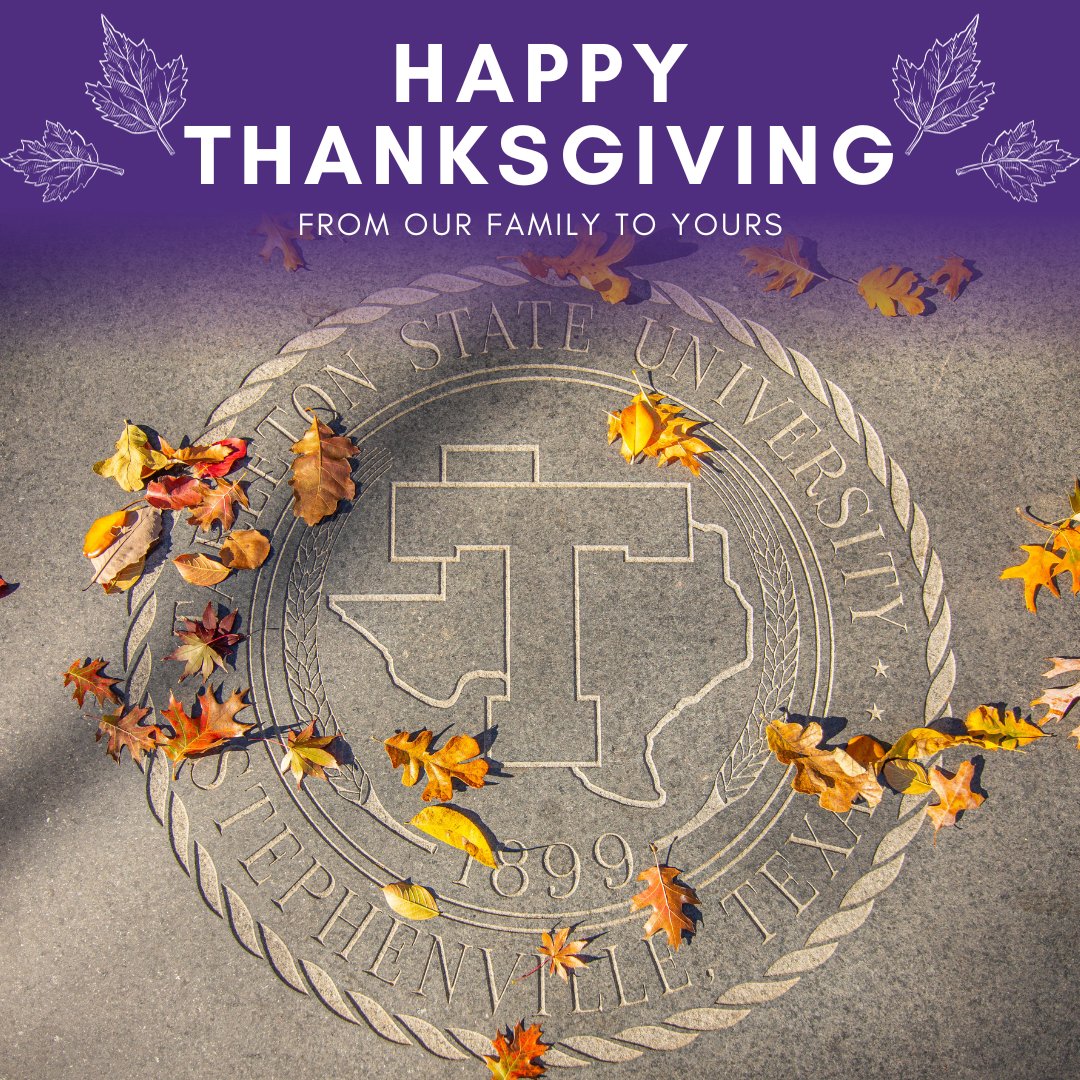Happy Thanksgiving, Texans! 🍂🦃 We're thankful for you today and every day.