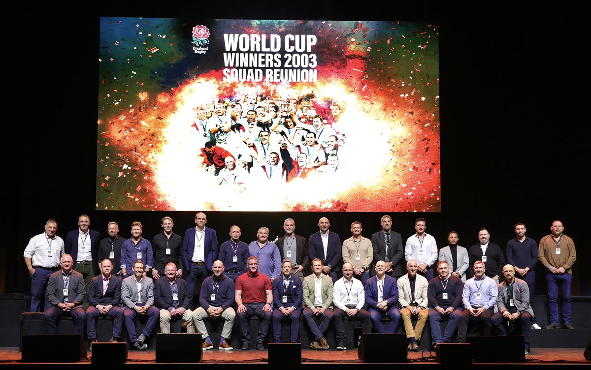 Wonderfull night last night, 20 years and we dont look any different!! I’d still back us in a game next week 😂👊