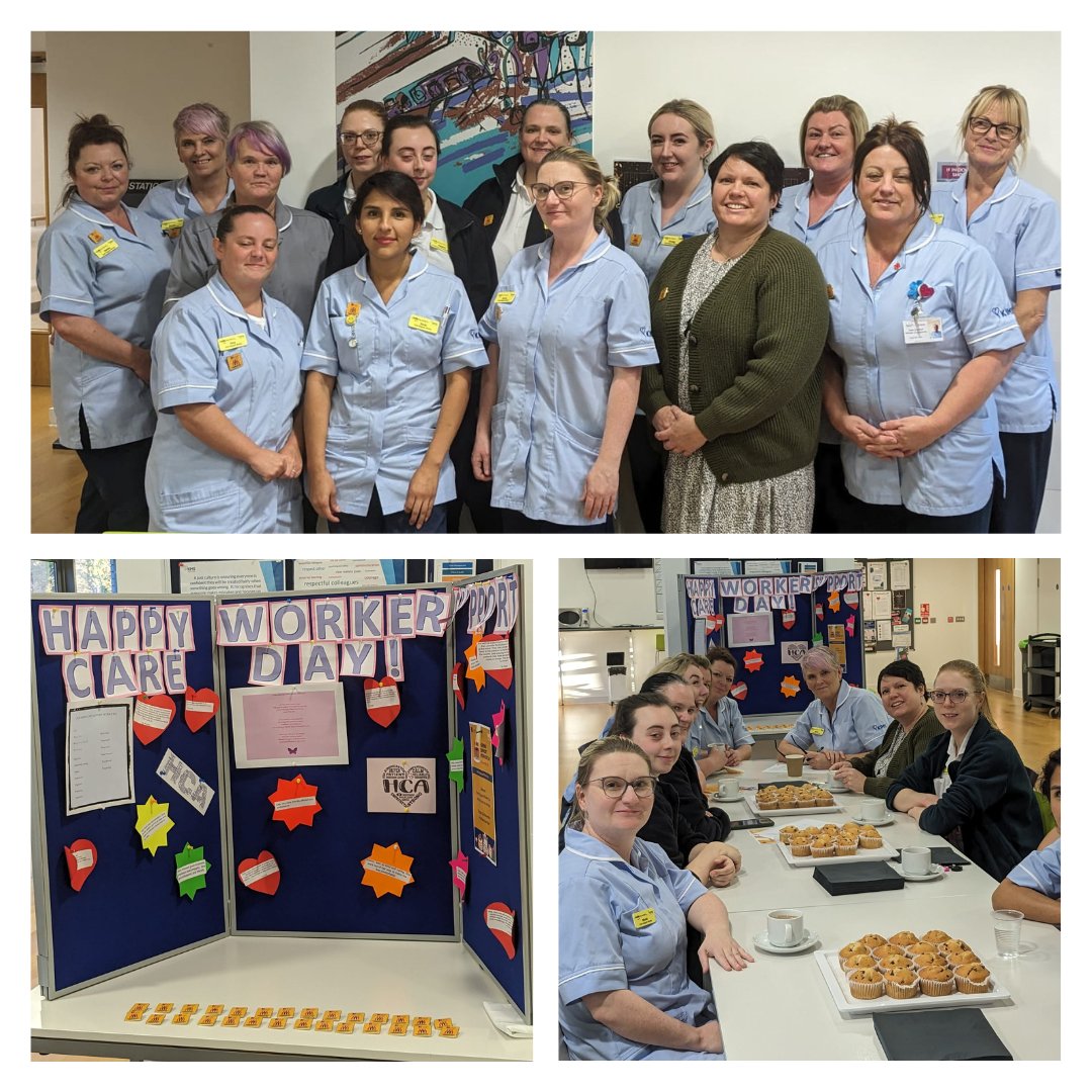 Today, we took the opportunity to celebrate our wonderful team of Care Workers for their dedication in delivering outstanding quality care for patients. #NursingSupportWorkersDay