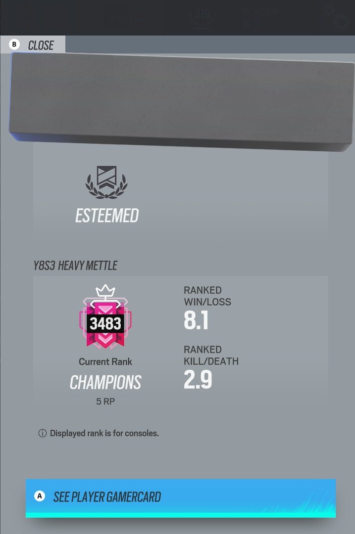 ⚠️NEW SEASON İS COMİNG⚠️
               [Deep Freeze]

-PS/XBOX

-İf u need r6 Rank boost service i can do🐣(Evry Rank and RP)

-Already done in the past +100✅

-Free KD&amp;W/L🚀🚀🚀

-Fast boost🚀✅

We will talk the payment and price

RT app🐣