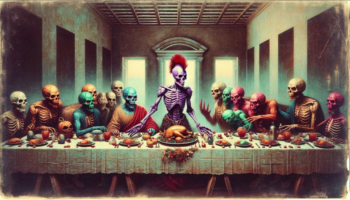 BasedGhouls's tweet photo. Happy Ghoulsgiving

h/t @mxjxn https://t.co/6dyAN7tfmY