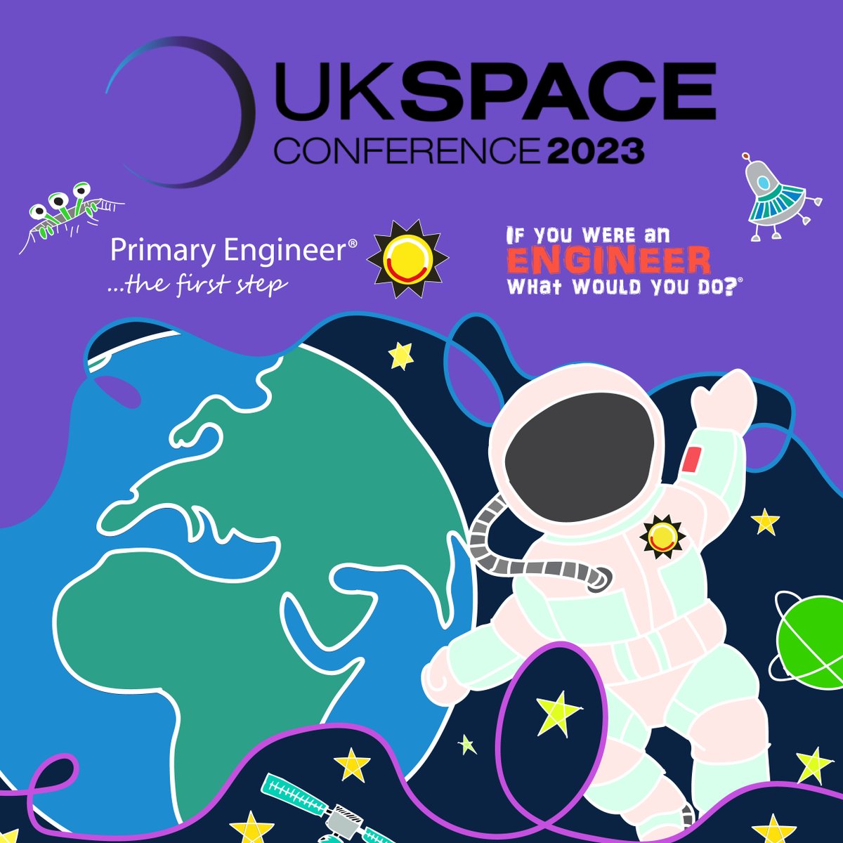 primaryengineer's tweet image. We&apos;ve spent the last few days in Belfast for the @ukspaceconf 🚀

We hosted a teacher workshop promoting the joy of our @Leadersaward competition with @STEMHubNI! Great to see so much enthusiasm and engagement 👏
#UKSC2023