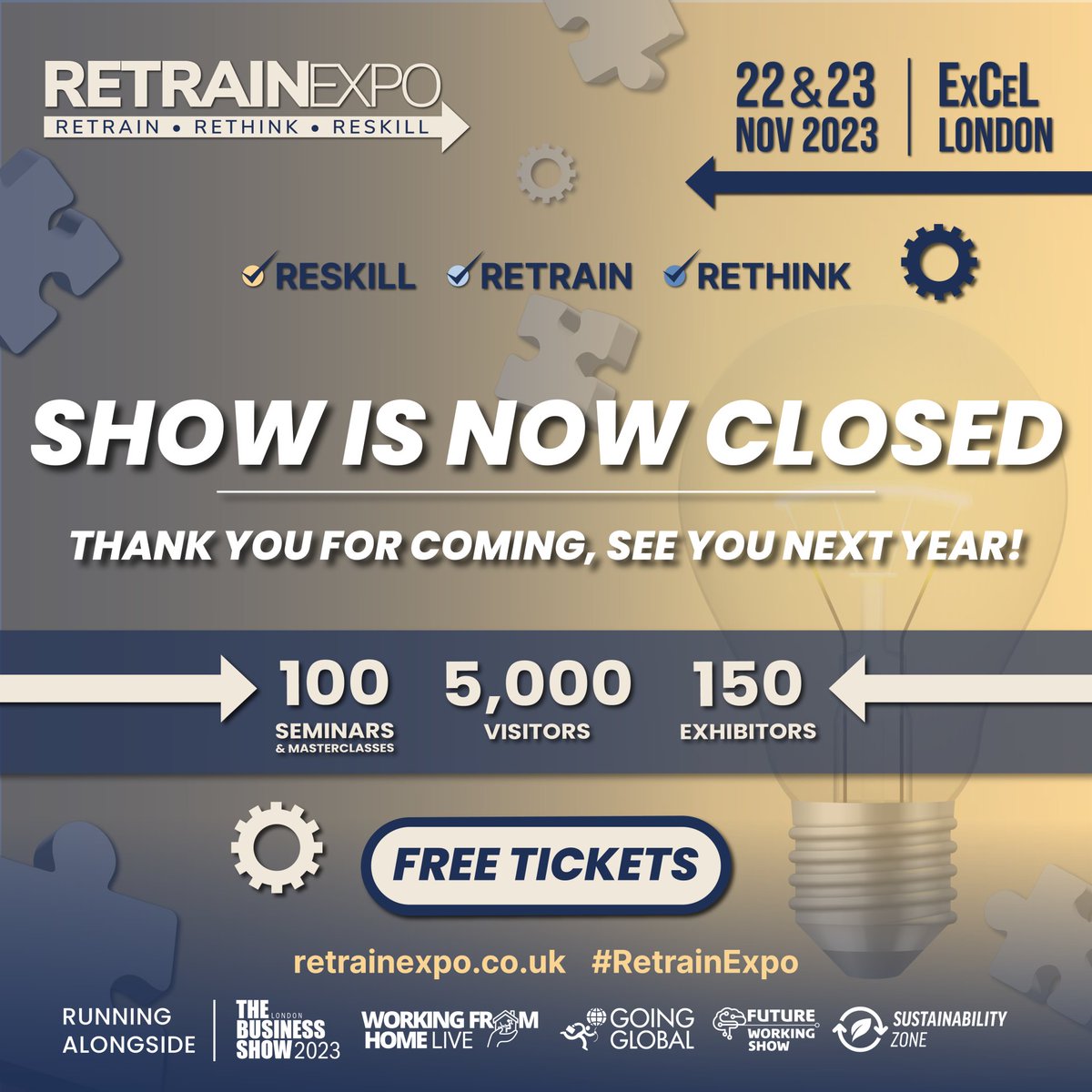Retrain Expo tweet media