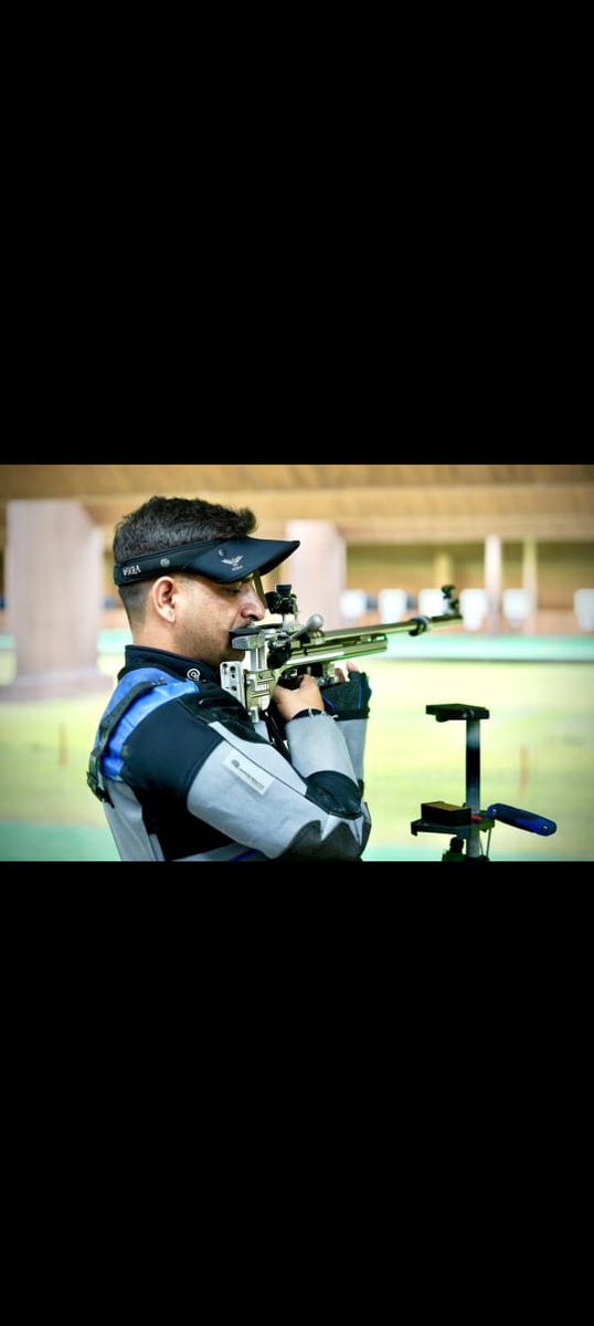 Olympian shooter Sh. <a href="/chainsingh_Oly/">Chain Singh 🇮🇳</a> secured three Gold medals at the 66th National Shooting Championship in New Delhi. He set a new national record in the 50m rifle prone event with an impressive score of 629.9 points.
<a href="/PMOIndia/">PMO India</a> 
<a href="/HMOIndia/">गृहमंत्री कार्यालय, HMO India</a> 
<a href="/IndiaSports/">Dept of Sports MYAS</a> 
<a href="/OfficeOfLGJandK/">Office of LG J&K</a>
