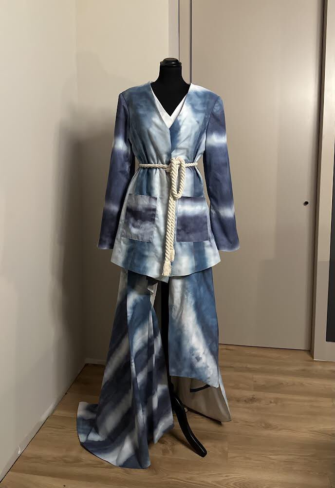 The Art Department continues to celebrate IB Art Work. Here is our Nov/Dec selection:

Cyanotype suit by Salvador Soares Y12

 <a href="/StJuliansLisbon/">St Julian's Lisbon</a> #StJuliansArt #TheJoyofLearning