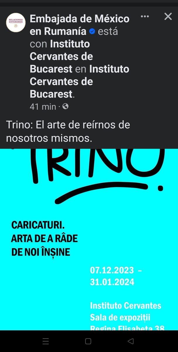 sweenymex's tweet photo. @EmbaMexRum @trinomonero @DiplomaciacMX @DiplomaciaPubl Justo eso venía a comentarte. ¡Éxito! https://t.co/uywIYFqpLF