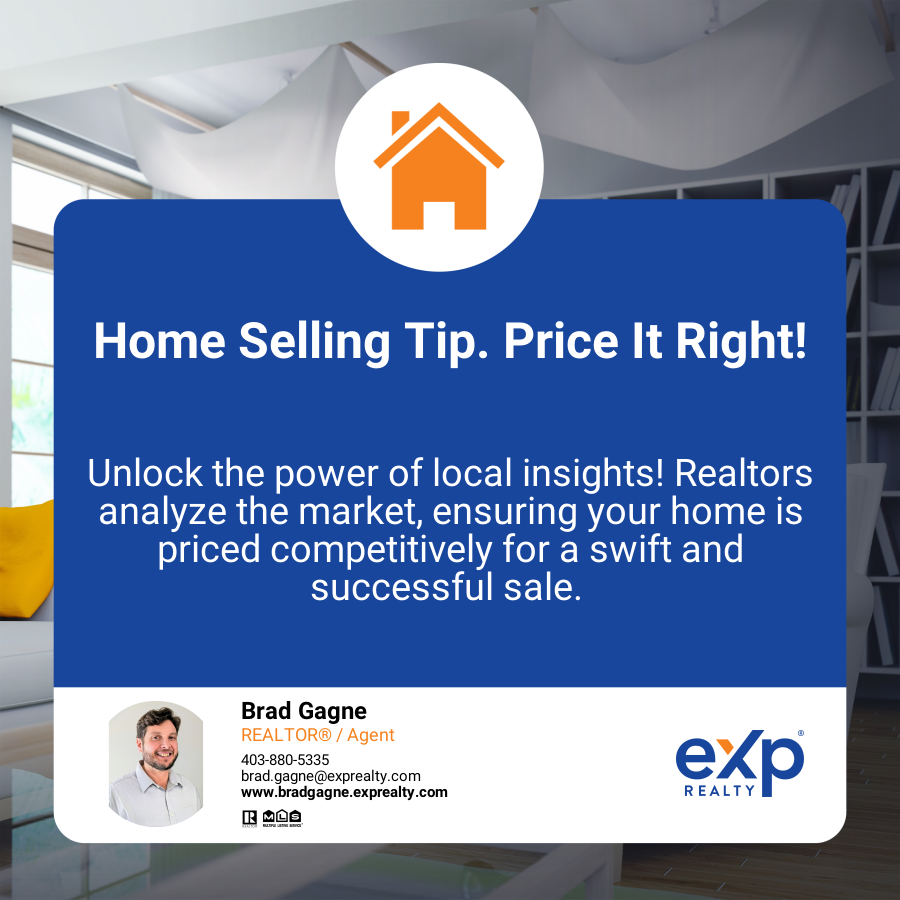 Maximize Your Home's Value: Why Pricing Right from the Start Matters ! Set the perfect stage for a successful sale with the right price tag. Avoid the pitfalls of overpricing and underpricing. Let's get your home sold seamlessly #y#yycforsale  #yycrealty #yycrealestate