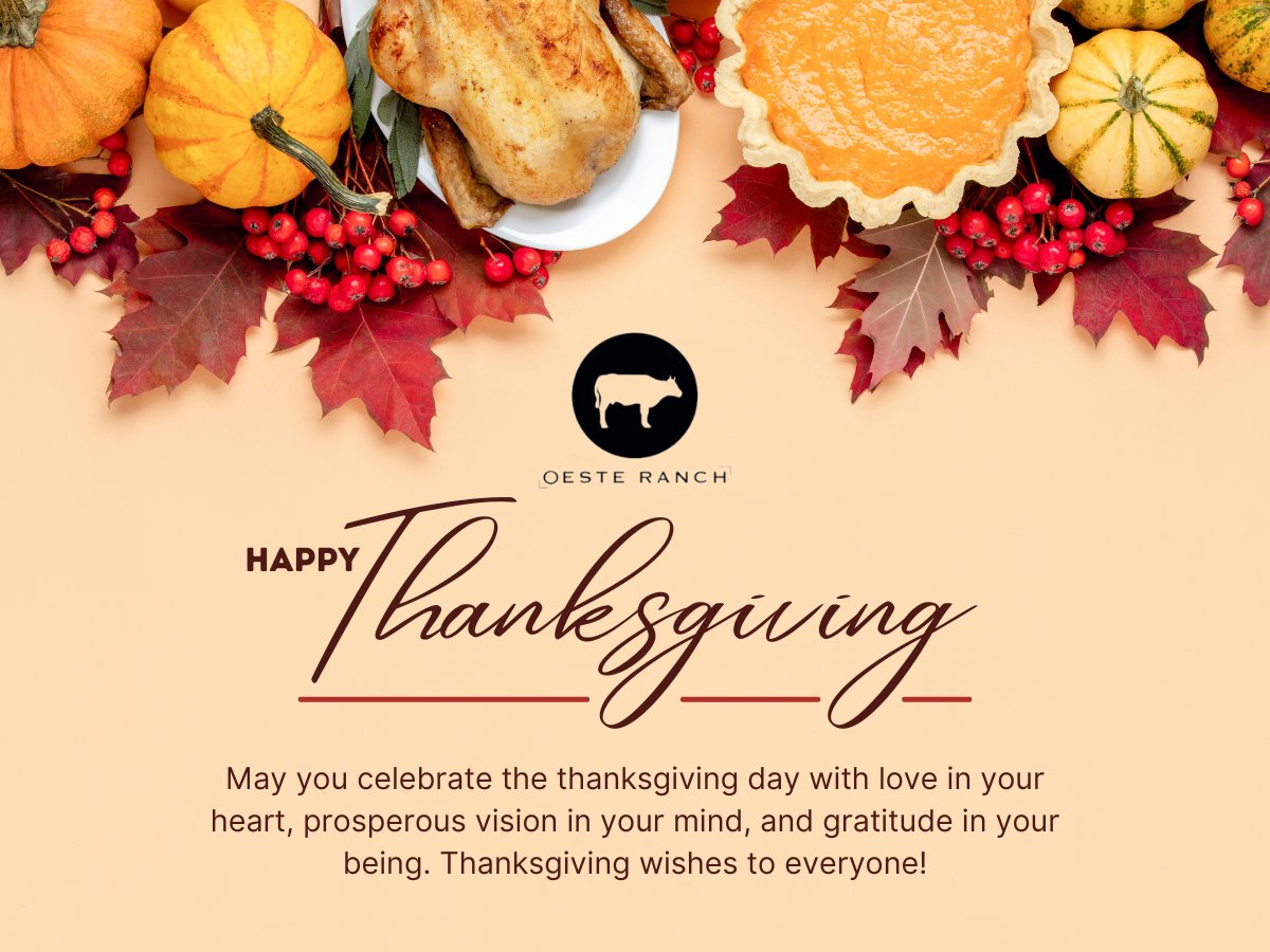 GolfOeste's tweet photo. Happy Thanksgiving to all! This special day is a reminder of the many blessings in our lives that we should always cherish and be thankful for. Let's take a moment of gratitude for each other, our families, friends, and health. https://t.co/B4S9NyJ6dv