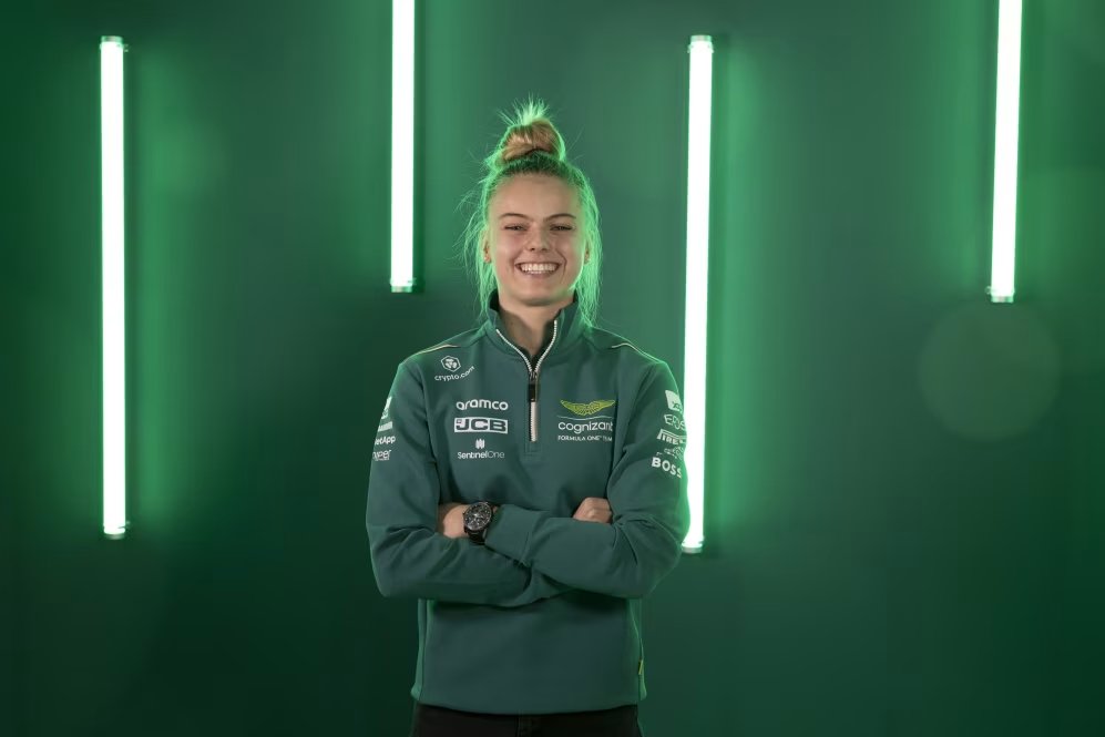 M_Jackiewicz_'s tweet image. Tina Hausmann 🇨🇭 dołącza do Premy w F1 Academy w barwach Astona Martina.
#F1PL #ViaF1 #F1A #F1Academy #F1AcademyPL