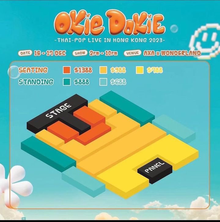 chazdacheese's tweet photo. WTS ปล่อยบัตรงาน Okie Dokie ค่า🙌🏻
ปล่อยต่อเพราะได้บัตรนั่งแล้วค่า
🎟️ 938 HKD รวม fee 7 ใบค่า สนใจลองทักมาสอบถามก่อนได้ค่า
#AXAxWonderland #Yiuwing
#joongdunk #4EVE #ATLAS_TH
#GMMTV #KristPerawat #bowkylion #urboytj https://t.co/3yYmIIVwwZ