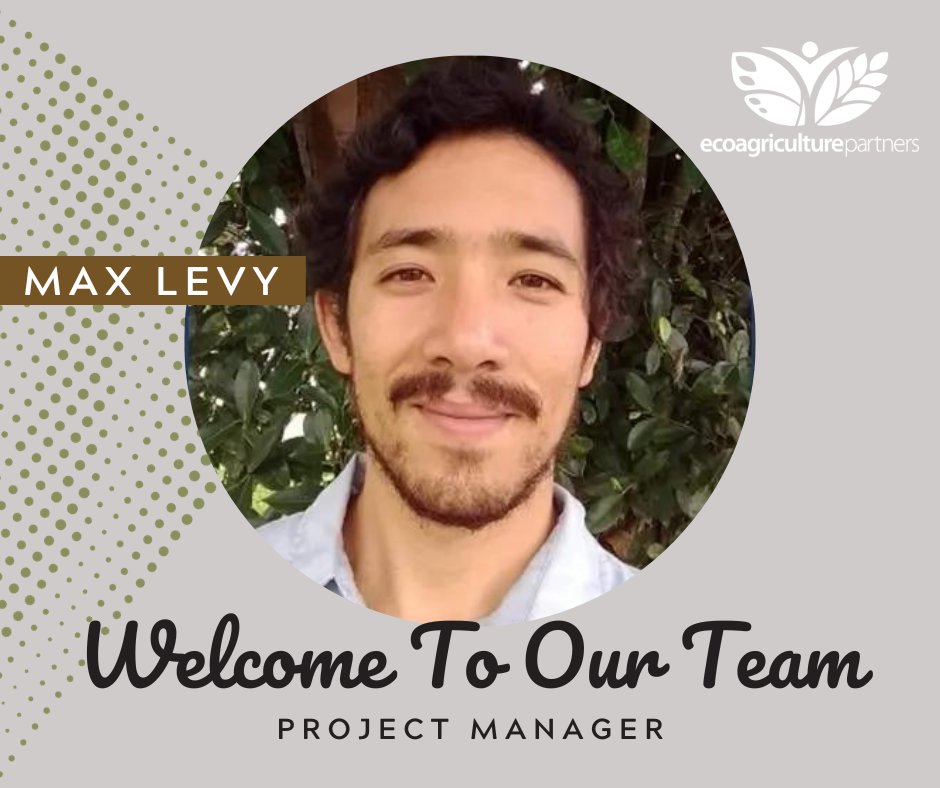 Thrilled to welcome Max Levy as our newest Project Manager! 🎉 With expertise in environmental conservation, forest governance, and more, Max will play a key role in developing training tools for landscape partnerships. 

Let's give Max a warm welcome!  
ecoagriculture.org/about/our-team…