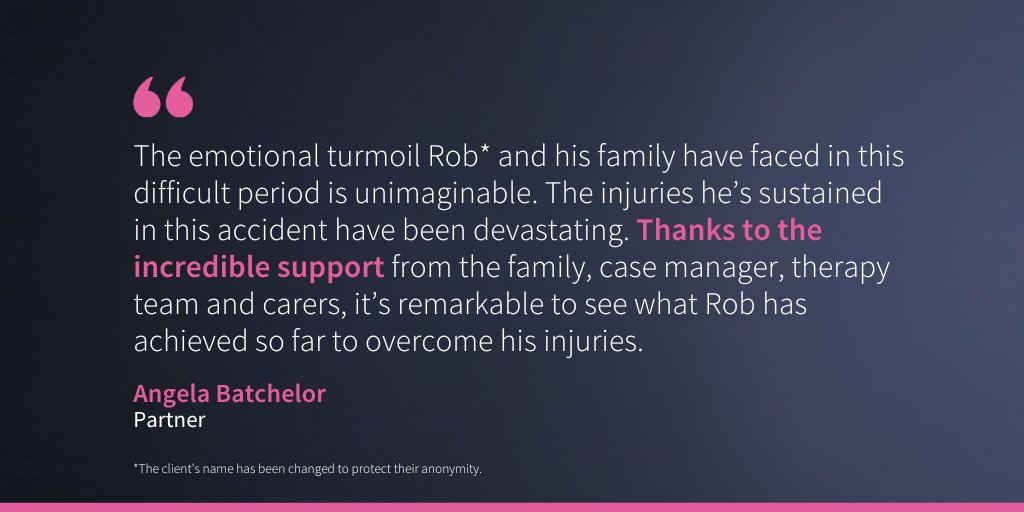 This #RoadSafetyWeek, we're sharing the story of our client who sustained a traumatic #BrainInjury when he was hit by a car while #Cycling. Read how our experts secured him a compensation settlement of almost £13 million to help fund rehabilitation: bit.ly/3uzlNXa